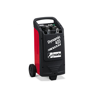 Batterioplader og starter