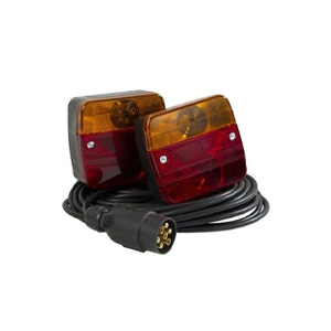 Trailerbelysning og tilbehør