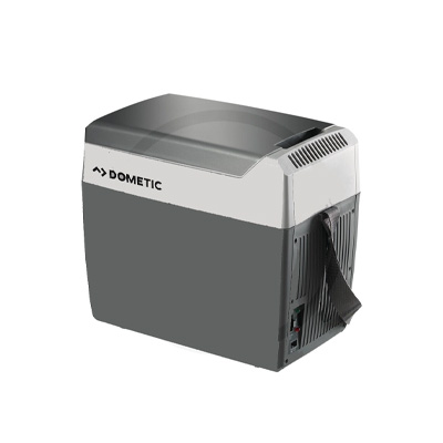 Køleboks, madvarmer & kaffemaskine