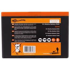 Batteripakke på 9V og 55Ah, ideel til strømforsyning af hegn.