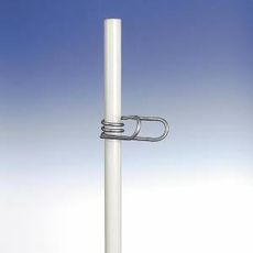 25 stk glasfiberstolpe clips i 8mm, anvendelige til landbrugs- og konstruktionsprojekter.