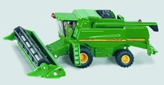 John Deere 9680i i detaljeret 1:87 skala, ideel til traktormodelsamlinger.