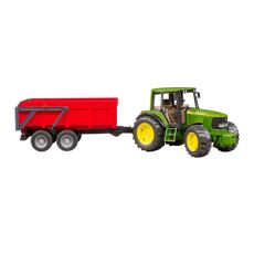 John Deere 6920 med vogn, en flot detaljeret model i skala 1:16.