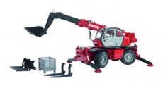 Manitou MRT 2150 teleskoplæsser med tilbehør i skala 1:16.