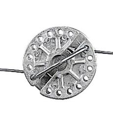 Pakke med 25 trådstrammere til at holde hegnstråd stramt og stabilt.