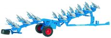 Lemken Vari-Titan semi-montering vendeplov i skala 1:16, fremragende til dyrkningsmodeller.