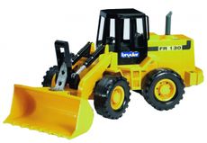 Model af en FR 130 entreprenørmaskine i skala 1:16, perfekt for samlere.