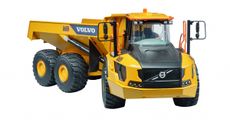 Volvo A60H i skala 1:16, en detaljeret model af en kraftfuld dumper.