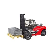 Linde HT160 model med palle og 3 pallebokse, fremragende til hobbyindsamling.