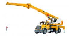 MACK Granite Liebherr kranbil i 1:16, imponerende og detaljeret konstruktion for samlere.