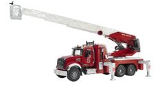 Mack Granite brandbil med drejestige og vandpumpe, perfekt i skala 1:16.