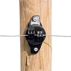 Langtidsisolatorer i sort, pakke med 175 stykker, ideelle til elektriske systemer.