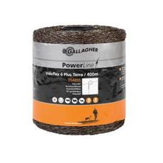 Vidoflex 6 hegnstråd, 400 meter lang til sikker indhegning.