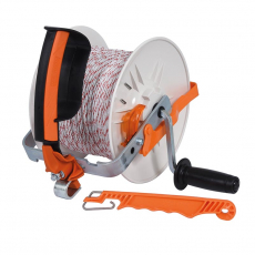 Polytrådspole, 500m lang, til holdbare hegnsinstallationer.