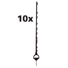 Stabil terra hestestolpe, pakke med ti til sikker indhegning.