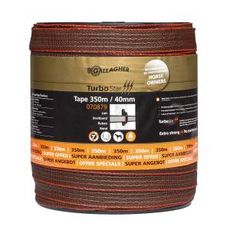 Holdbart TurboStar bånd i 40 mm til effektiv indhegning på 350 meters rulle.
