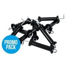 Sort økonomi lågehåndtag N, pakke med 10, til praktisk og nem anvendelse.