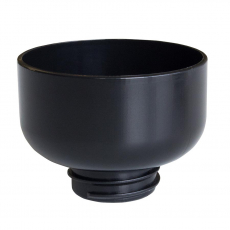 A24 plasttragt, perfekt til nem påfyldning af væsker.