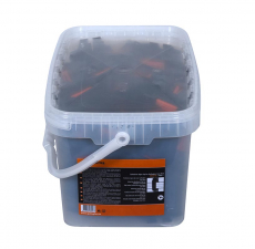 TurboLine båndklip, 100 stykker til sikre linjepostforbindelser.