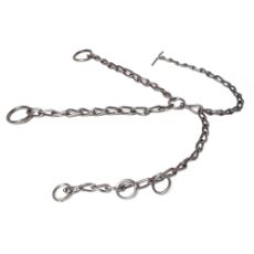 Kædebindsel til køer, størrelse 550 x 550, sikker og holdbar for kvæg.