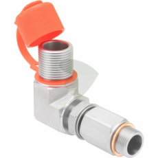 Justerbar fyldeanslutning 90° M20x1,5