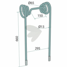 Efterharvetand Lemken (Hassia) - 35310054