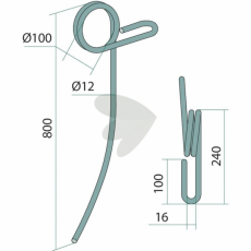 Efterharvetand Simba - 807-316C