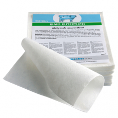 JUVERKLUD i størrelse 34 x 37 cm, pakning med 50 stykker, hygiejnisk og effektiv.