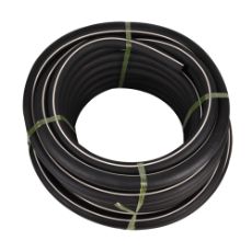 Mælkeslange i gummi med dimensionerne 16 x 28 mm, holdbar og fleksibel.