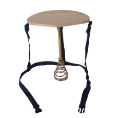 Praktisk mælkeskammel til bekvem malkning af dyr.