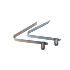 Sæt med to ekstra låsetapper til sparkebøjle for øget sikkerhed.