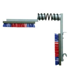 Kobørste til løsdrift, effektiv til at holde stalde rene.