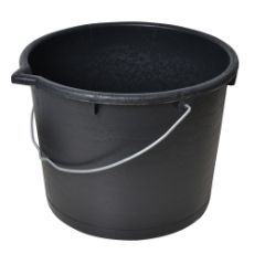 Plastikspand økonomi med kapacitet på 20 liter, praktisk til forskellig anvendelse.