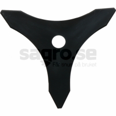 3-tandet metalklinge