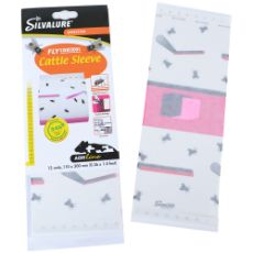 Fluefælde Manchet, 11 x 3 cm, et effektivt værktøj til at fange fluer med 12 ark per pakke.