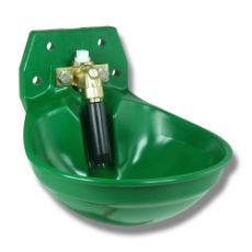 Plastvandkop Suevia 12P R15 grøn, optimal til dyrenes behov.