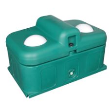 Vandtrug Suevia model 640 med to bolde, for bedre vandforsyning.