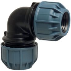 90° bøj Pem-kobling til nem rørinstallation i vandsystemer.