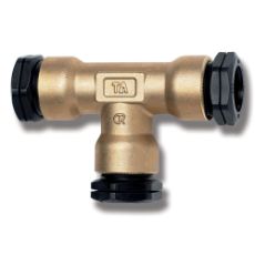 25 mm T-rørsforbindelse PRK, til effektiv og glat forbindelse.