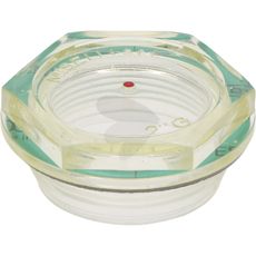 Synsglas af høj kvalitet til at overvåge niveauer og sikre funktion.