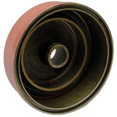 Robust tromle for effektiv bremsekraft i tunge køretøjer.