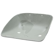 Komfortabel sædeskal designet til brug under hårde arbejdsforhold.