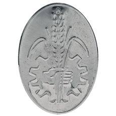 Traktoremblem, giver et stilfuldt og professionelt udseende til arbejdsmaskinen.