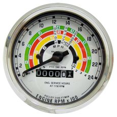 Traktormeter til pålidelig hastighedsaflæsning, perfekt til præcision i arbejdet.