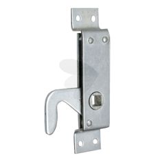 Robust motorhjelmlås der forhindrer uønsket adgang.