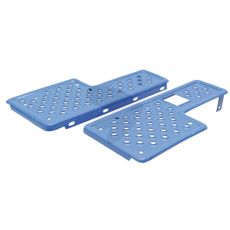 Praktisk trinplade til at lette klatring på maskiner.