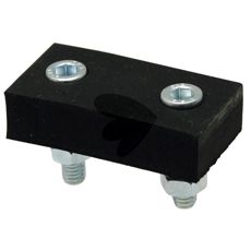 Højkvalitets sæde i gummi for bedre komfort og støtte.