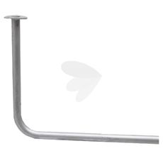 Udstødningsrør som effektivt leder udstødningsgasser væk fra motorer i traktorer.