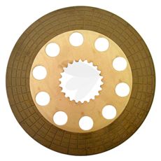 Trods slitage er denne bremseskive designet til langvarig ydeevne.