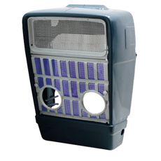 Forreste gitter med holdbart design, der beskytter motoren mod affald.